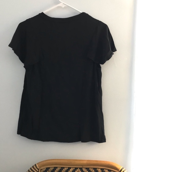 Flowy short sleeve Anthropologie top super soft - Picture 2 of 4